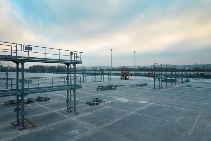 Oba place Centrum Logistycznego w Gdyni będą gotowe pół roku przed terminem [WIDEO, GALERIA]-GospodarkaMorska.pl