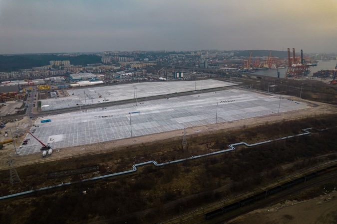 Oba place Centrum Logistycznego w Gdyni będą gotowe pół roku przed terminem [WIDEO, GALERIA]-GospodarkaMorska.pl