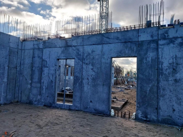 Gdańsk. Uniwersyteckie Centrum Offshore za 50 mln zł rośnie w oczach [ZDJĘCIA]-GospodarkaMorska.pl