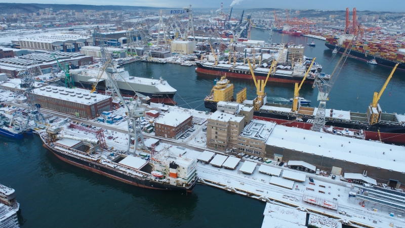 Pracowity przełom roku w Stoczni Nauta w Gdyni [foto, wideo]-GospodarkaMorska.pl