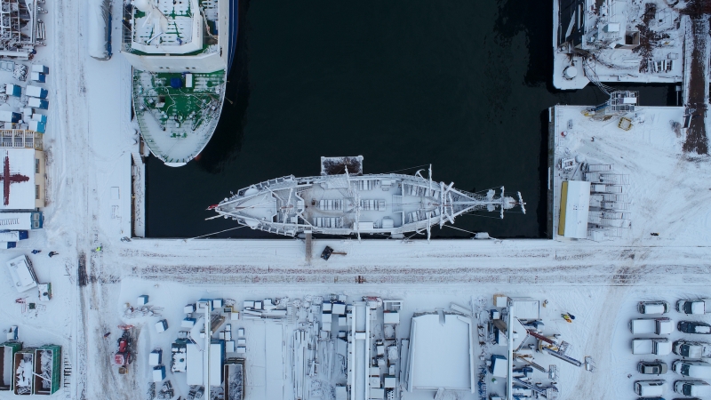 Pracowity przełom roku w Stoczni Nauta w Gdyni [foto, wideo]-GospodarkaMorska.pl
