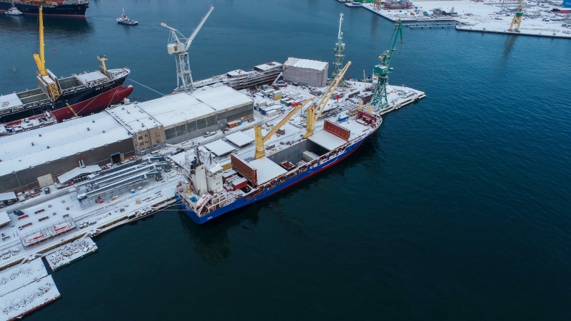 Pracowity przełom roku w Stoczni Nauta w Gdyni [foto, wideo]-GospodarkaMorska.pl