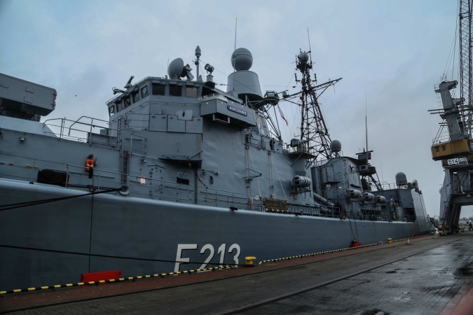 Fregata FGS Augsburg z wizytą w Gdańsku-GospodarkaMorska.pl