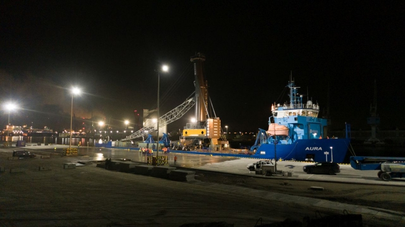 Żuraw Liebherr poprawi operacyjność w Porcie Gdańskim Eksploatacja S.A.: 