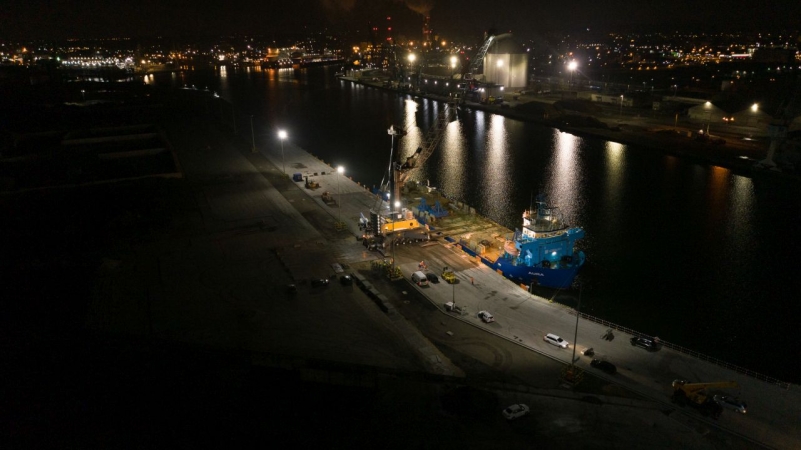 Żuraw Liebherr poprawi operacyjność w Porcie Gdańskim Eksploatacja S.A.: 