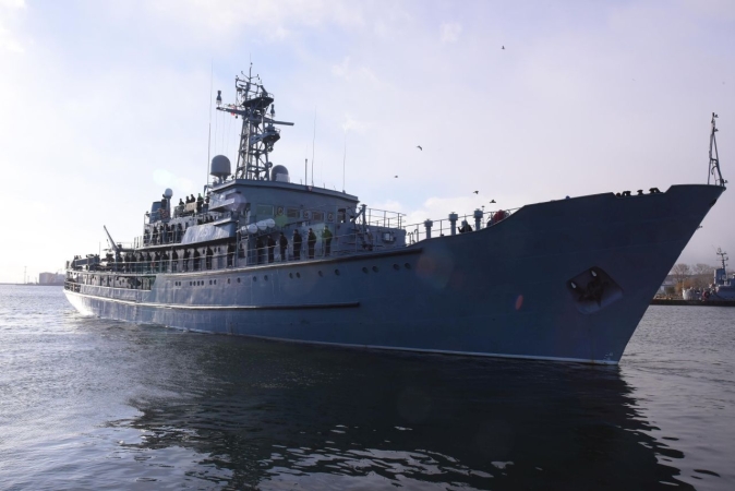 Zimowy rejs podchorążych [ZDJĘCIA]-GospodarkaMorska.pl