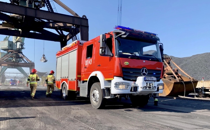 Portowa Straż Pożarna w Szczecinie zrobiła podsumowanie roku 2021. Jakie plany na 2022?-GospodarkaMorska.pl