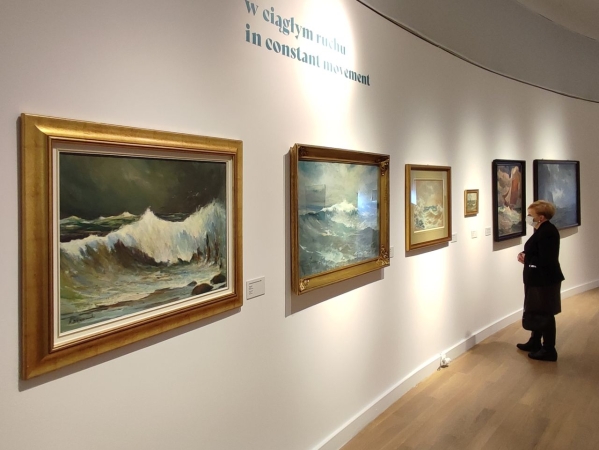 Port Gdynia i miasto oczami artystów. Wyjątkowa wystawa, na dostojne urodziny [WIDEO, ZDJĘCIA] -GospodarkaMorska.pl