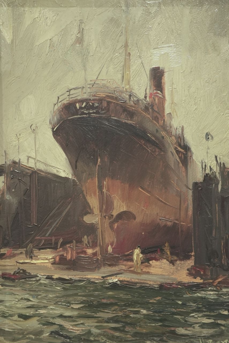 Port Gdynia i miasto oczami artystów. Wyjątkowa wystawa, na dostojne urodziny [WIDEO, ZDJĘCIA] -GospodarkaMorska.pl