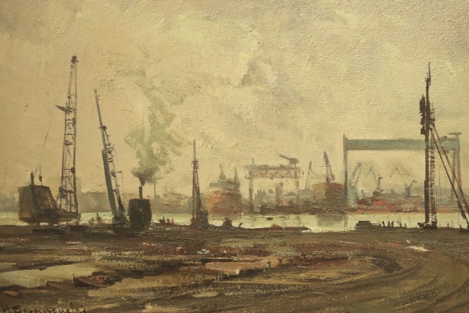 Port Gdynia i miasto oczami artystów. Wyjątkowa wystawa, na dostojne urodziny [WIDEO, ZDJĘCIA] -GospodarkaMorska.pl