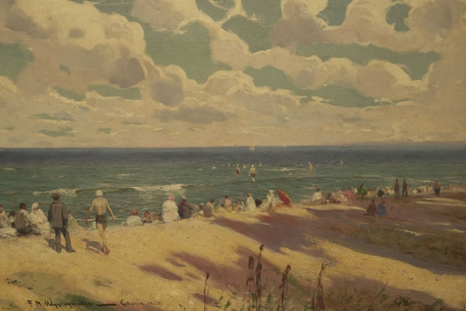 Port Gdynia i miasto oczami artystów. Wyjątkowa wystawa, na dostojne urodziny [WIDEO, ZDJĘCIA] -GospodarkaMorska.pl