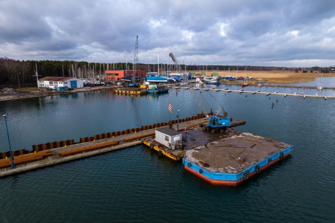 Port jachtowy w Górkach Zachodnich w rozbudowie. Powstanie 180 miejsc dla jachtów [WIDEO]-GospodarkaMorska.pl