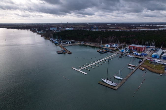 Port jachtowy w Górkach Zachodnich w rozbudowie. Powstanie 180 miejsc dla jachtów [WIDEO]-GospodarkaMorska.pl
