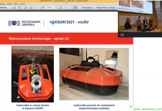 Studencki pojazd autonomiczny informatyków ETI. Projekt na czasie i na wodzie [GALERIA]-GospodarkaMorska.pl