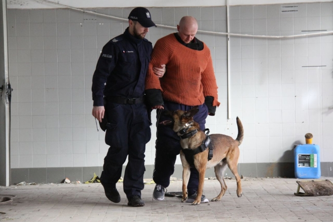 „Cerber”: w Porcie Gdynia ćwiczyły psy służbowe [WIDEO, ZDJĘCIA]-GospodarkaMorska.pl