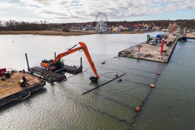 Rozbudowa portu w Krynicy Morskiej idzie w dobrym kierunku-GospodarkaMorska.pl