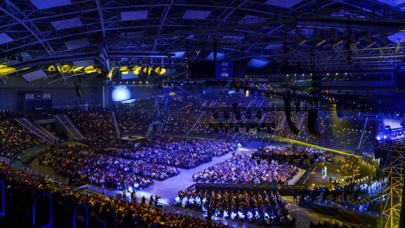 Chór Akademii Morskiej ze Szczecina śpiewał dla Ukrainy-GospodarkaMorska.pl