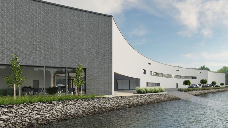 Centrum Offshore UMG rośnie na terenie Portu Gdańsk. Co się dzieje na budowie? [WIDEO]-GospodarkaMorska.pl