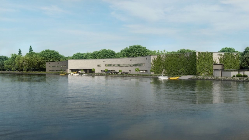 Centrum Offshore UMG rośnie na terenie Portu Gdańsk. Co się dzieje na budowie? [WIDEO]-GospodarkaMorska.pl