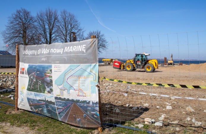 Kluczowy etap rozbudowy Portu w Pucku [WIDEO, GALERIA] -GospodarkaMorska.pl
