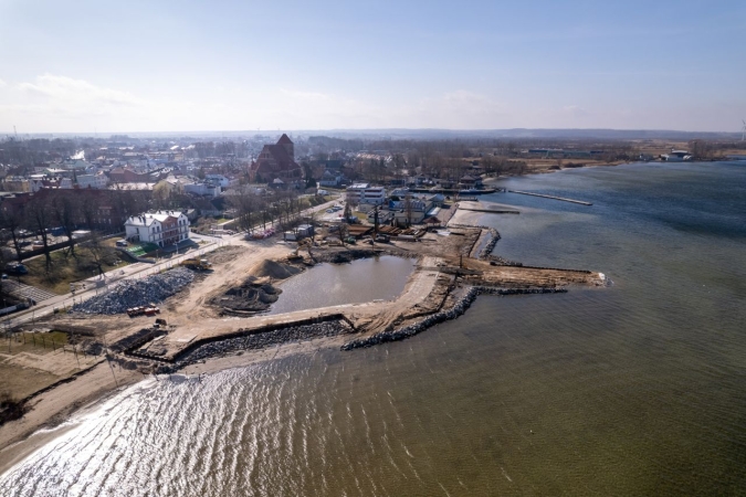 Kluczowy etap rozbudowy Portu w Pucku [WIDEO, GALERIA] -GospodarkaMorska.pl