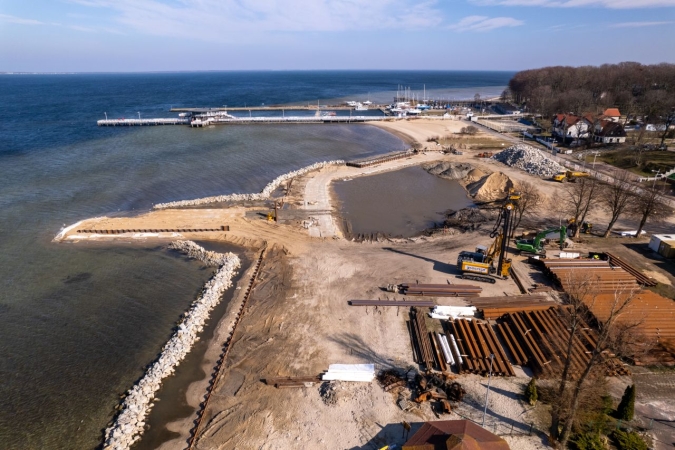 Kluczowy etap rozbudowy Portu w Pucku [WIDEO, GALERIA] -GospodarkaMorska.pl