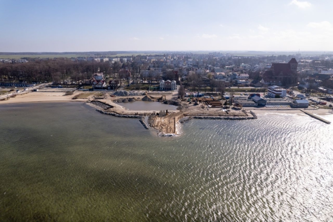 Kluczowy etap rozbudowy Portu w Pucku [WIDEO, GALERIA] -GospodarkaMorska.pl