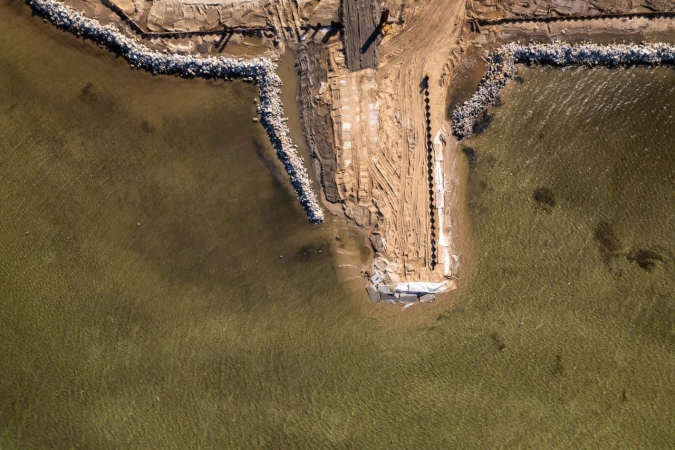 Kluczowy etap rozbudowy Portu w Pucku [WIDEO, GALERIA] -GospodarkaMorska.pl