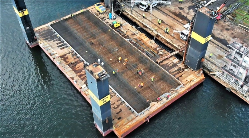 PORR zmodernizował falochrony w Porcie Północnym w Gdańsku-GospodarkaMorska.pl