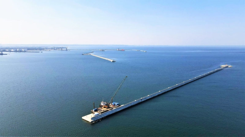 PORR zmodernizował falochrony w Porcie Północnym w Gdańsku-GospodarkaMorska.pl