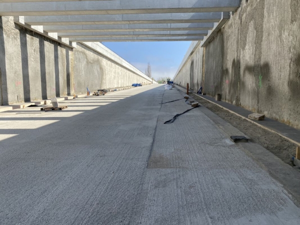 Tunel pod Świną. Rozpoczęło się przebijanie obudowy tunelu w miejscu wyjścia ewakuacyjnego-GospodarkaMorska.pl