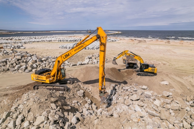 Przekop Mierzei Wiślanej. Śluza kanału już po testach [WIDEO, ZDJĘCIA]-GospodarkaMorska.pl