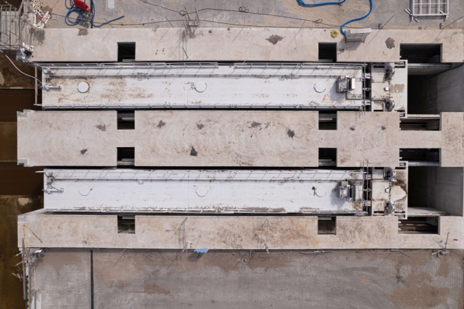 Przekop Mierzei Wiślanej. Śluza kanału już po testach [WIDEO, ZDJĘCIA]-GospodarkaMorska.pl