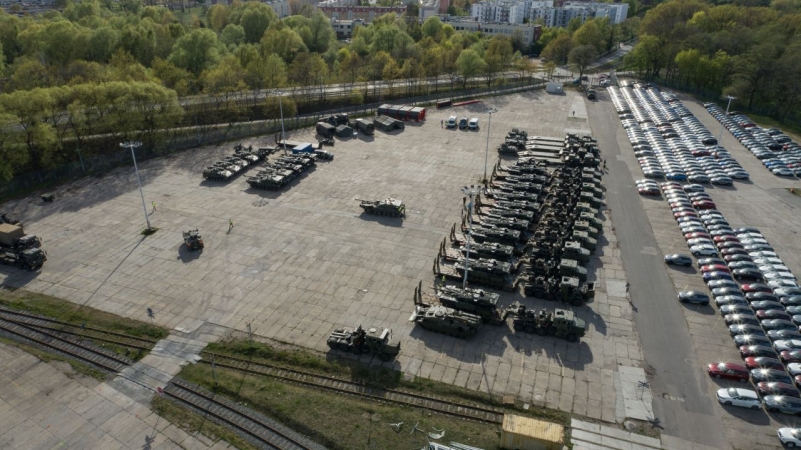 Ćwiczenia Defender Europe 2022. Wojska NATO w Porcie Gdańsk [WIDEO, ZDJĘCIA]-GospodarkaMorska.pl