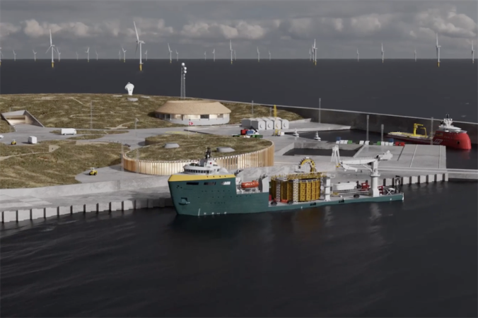 Morskie wyspy energetyczne napędzane energią z offshore i zielonym wodorem [WIDEO]-GospodarkaMorska.pl