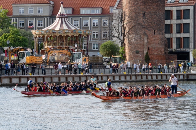 Narodowe Muzeum Morskie w Gdańsku zwycięzcą XII Regat Smoczych Łodzi Instytucji Kultury [ZDJĘCIA]-GospodarkaMorska.pl