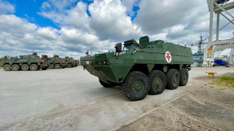 Ćwiczenia Defender Europe w porcie Szczecin [ZDJĘCIA]-GospodarkaMorska.pl