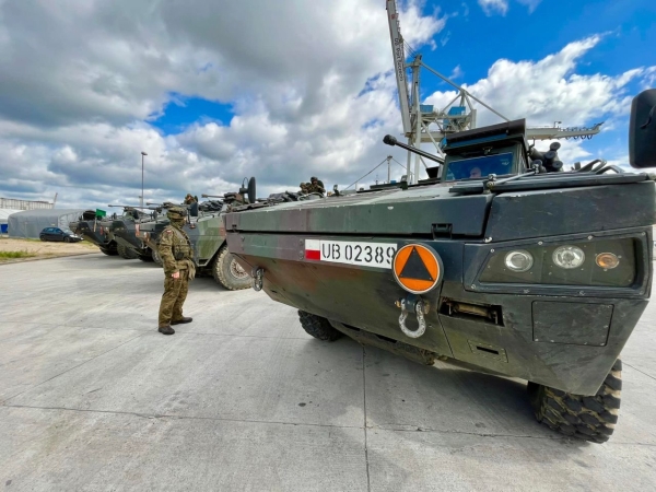 Ćwiczenia Defender Europe w porcie Szczecin [ZDJĘCIA]-GospodarkaMorska.pl