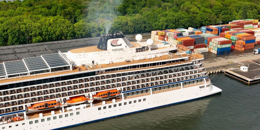 Dwa wycieczkowce w jeden dzień. W Porcie Gdańsk Viking Jupiter i Viking Star [WIDEO, ZDJĘCIA]-GospodarkaMorska.pl