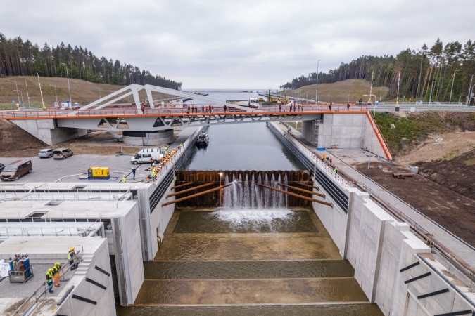 [WIDEO] Zalew połączony z Zatoką. Przekop Mierzei wkrótce gotowy-GospodarkaMorska.pl