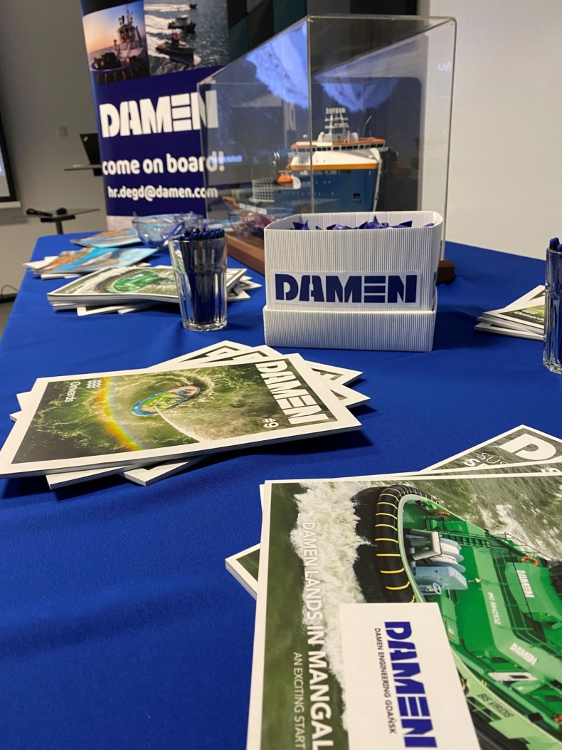 Śniadanie z Damen Engineering Gdańsk-GospodarkaMorska.pl