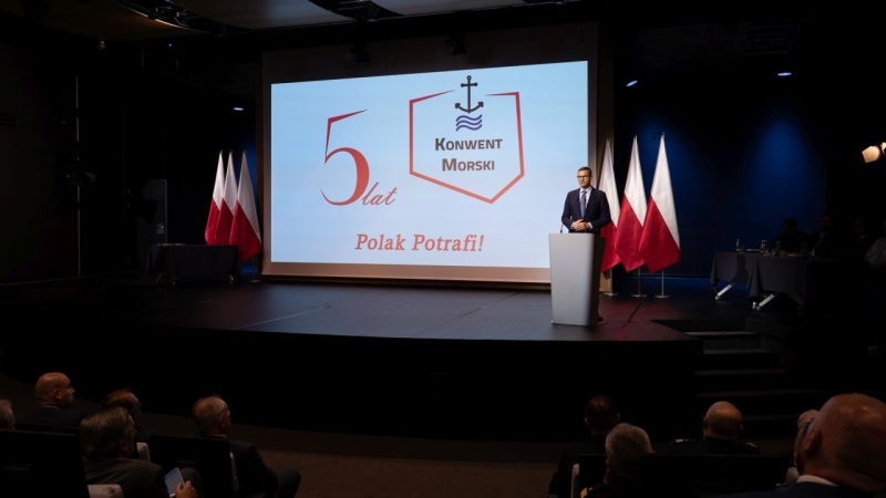 [WIDEO, FOTO] Morawiecki na Konwencie Morskim w Gdańsku: „Będzie więcej inwestycji”-GospodarkaMorska.pl