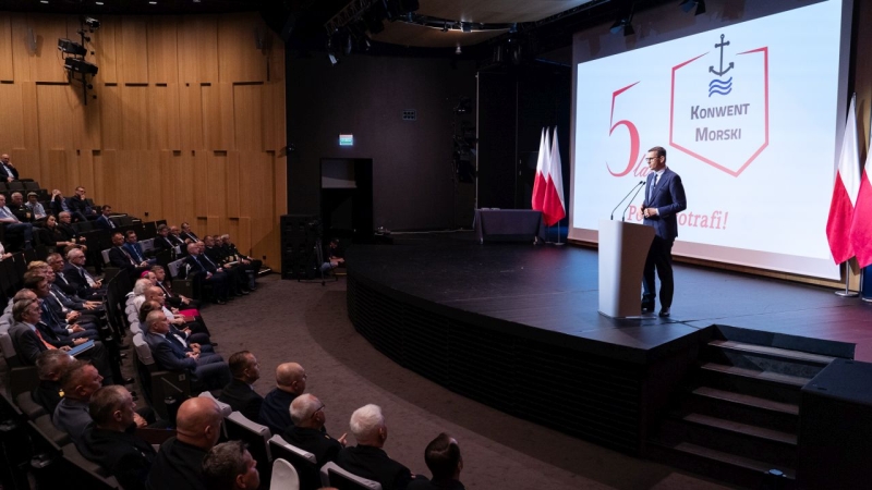 [WIDEO, FOTO] Morawiecki na Konwencie Morskim w Gdańsku: „Będzie więcej inwestycji”-GospodarkaMorska.pl