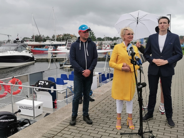 Portowy Tramwaj Wodny w Kołobrzegu już czeka na turystów [WIDEO]-GospodarkaMorska.pl