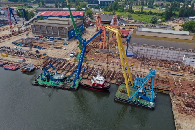 Strażak-28 dla ZMPSiŚ zwodowany w Remontowej Shipbuilding-GospodarkaMorska.pl