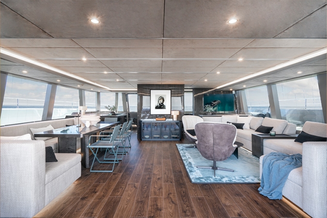 Sunreef 80 Grey. Styl i przestrzeń [ZDJĘCIA]-GospodarkaMorska.pl