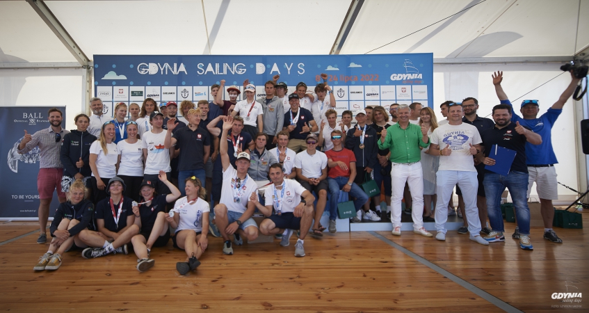Gdynia Sailing Days – znamy zwycięzców w klasach 49er i 49erFX [ZDJĘCIA, WIDEO]-GospodarkaMorska.pl