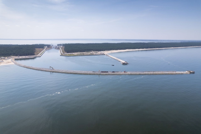 Droga wodna łącząca Zalew Wiślany z Zatoką Gdańską. Pierwszy etap budowy na ukończeniu [WIDEO, ZDJĘCIA] -GospodarkaMorska.pl