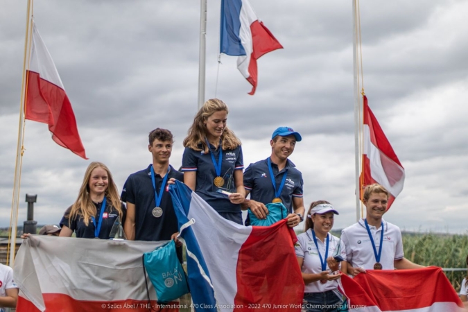 Dwa srebrne medale Polaków w mistrzostwach świata juniorów w żeglarskiej klasie 470 [ZDJĘCIA]-GospodarkaMorska.pl