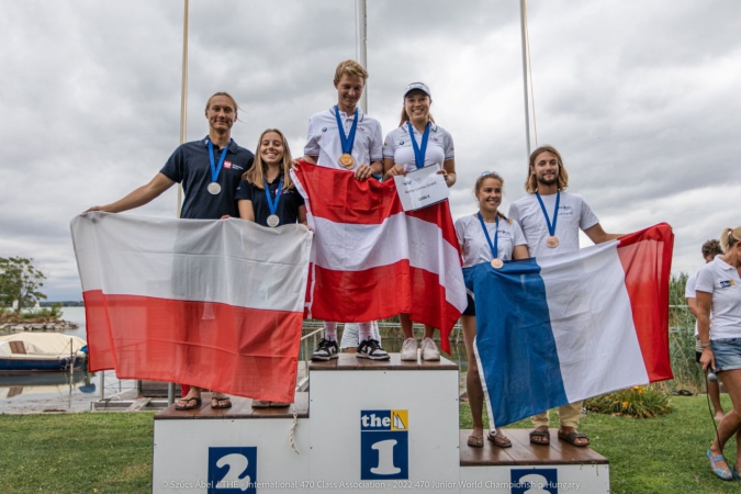 Dwa srebrne medale Polaków w mistrzostwach świata juniorów w żeglarskiej klasie 470 [ZDJĘCIA]-GospodarkaMorska.pl